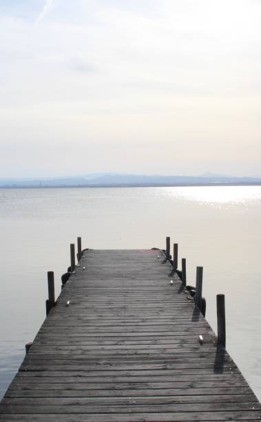 istock Albufera de Valencia pier jetty pier 1396294745