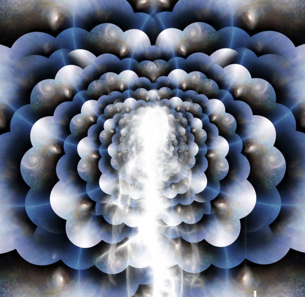 istock Soul or spirit in endless Universe 1396301814