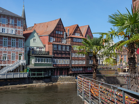 the old city of Lüneburg in northern Germany