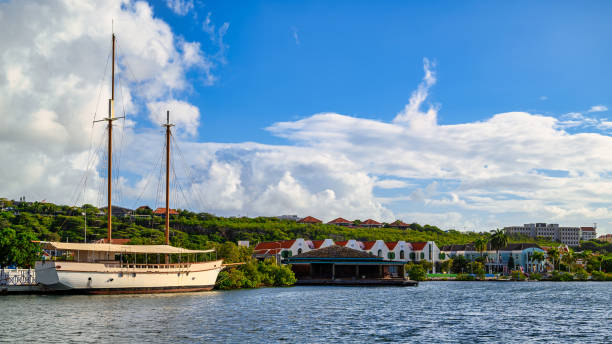 istock A view of a sailing ship in Willemstad on Curacao 1396310054