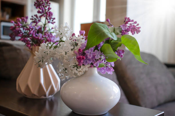 istock Beautiful lilac flower at home 1396323560