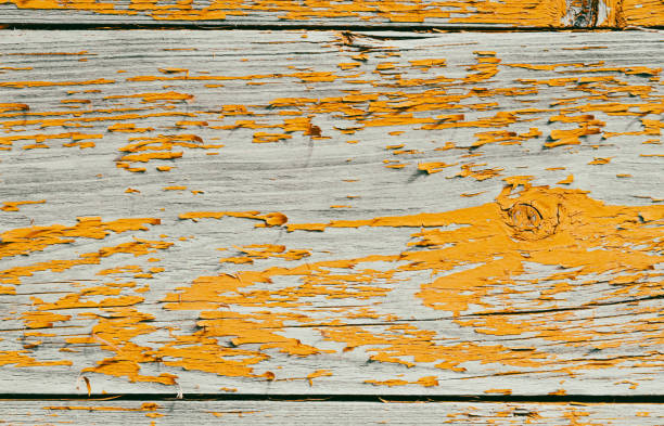 Texture wooden closeup. Natural wood texture. The board is painted.