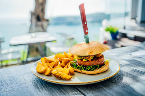 Fresh tasty burger