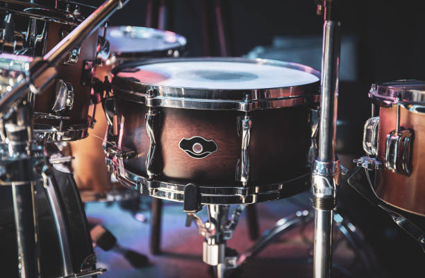 istock Close-up, part of a drum kit on a blurred background. 1396335539