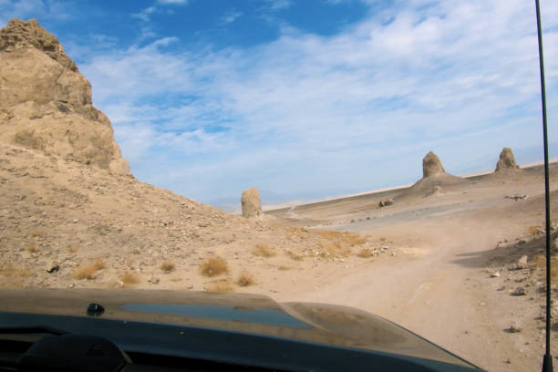 istock POV Driving through Trona Pinnacles in California 1396338942