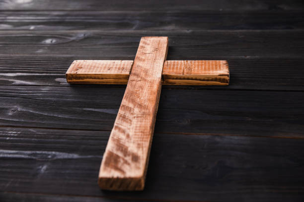 istock Wooden Christian cross 1396339623