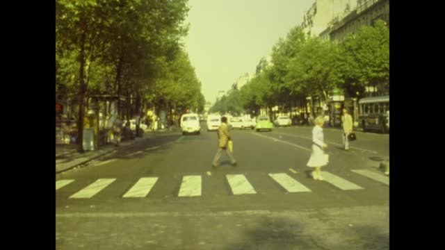 France 1976, Paris street view