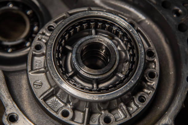istock Modern automatic transmission, gearbox, dissasembled for repair 1396342527