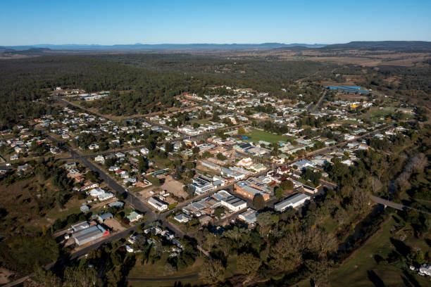 istock town of  Warialda , Australia 1396352752