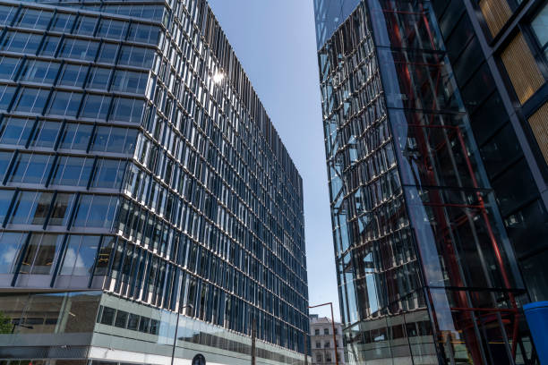 istock Office buildings in London 1396363676