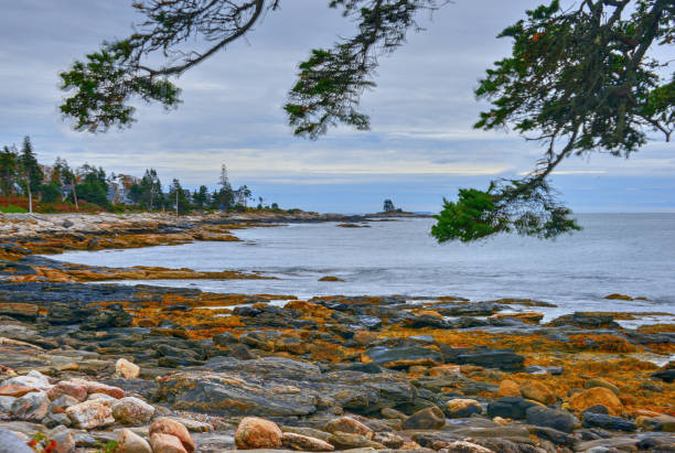 istock Rocky Atlantic Coast, near Boothbay Harbor, Maine 1396363708