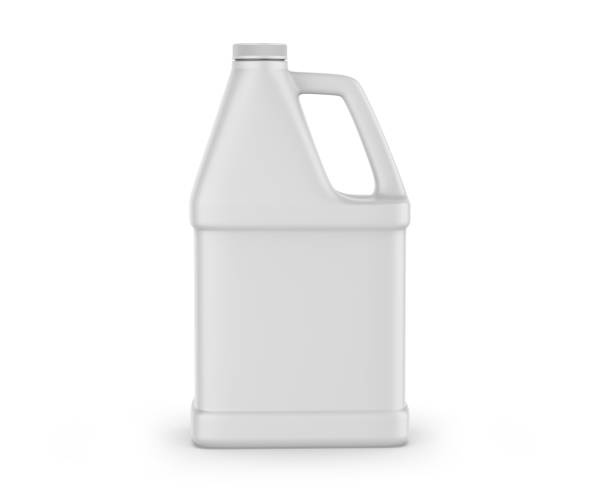 istock Blank  Plastic Jerry Can For Branding And Mock up, 3d Render Illustration. 1396383771