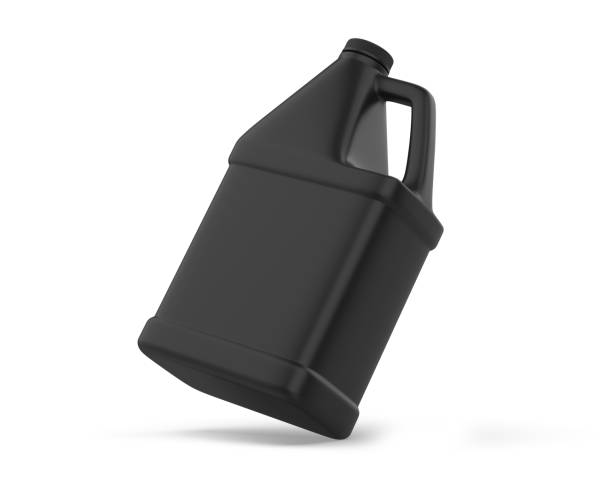 istock Blank  Plastic Jerry Can For Branding And Mock up, 3d Render Illustration. 1396383784
