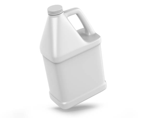 istock Blank  Plastic Jerry Can For Branding And Mock up, 3d Render Illustration. 1396383810