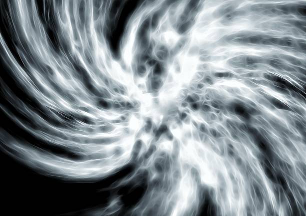 Abstract background with swirling smoke