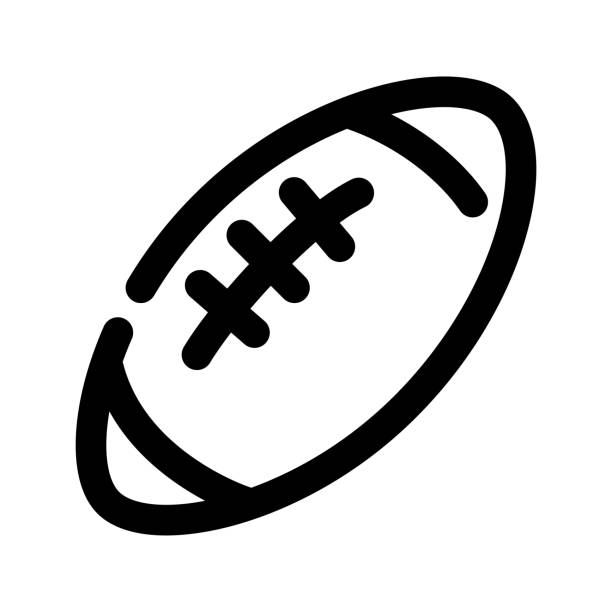 футбол - american football league stock illustrations