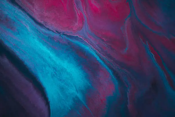 Photo of Abstract color fluid background