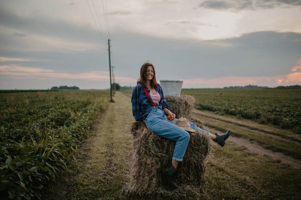 istock Enjoying on a countryside farm 1396401520