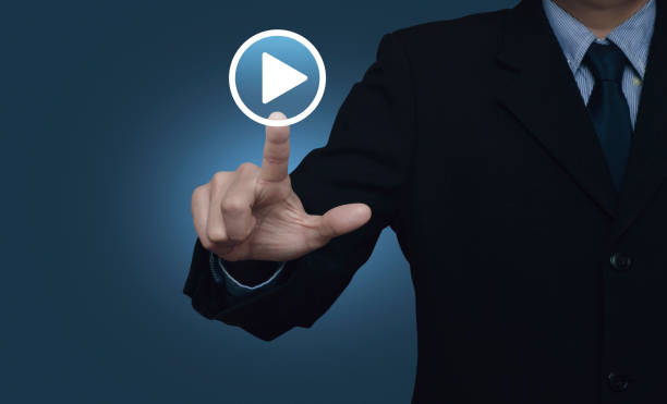 istock Business music online concept 1396402692