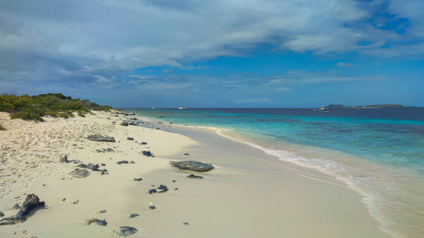 istock A view from the beach on Bonaire in the Caribbean 1396407679