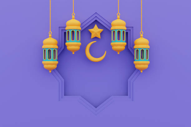 istock 3d ramadan greetings,Islamic holiday, Raya Hari, Eid al Adha, 3d rendering. 1396408453