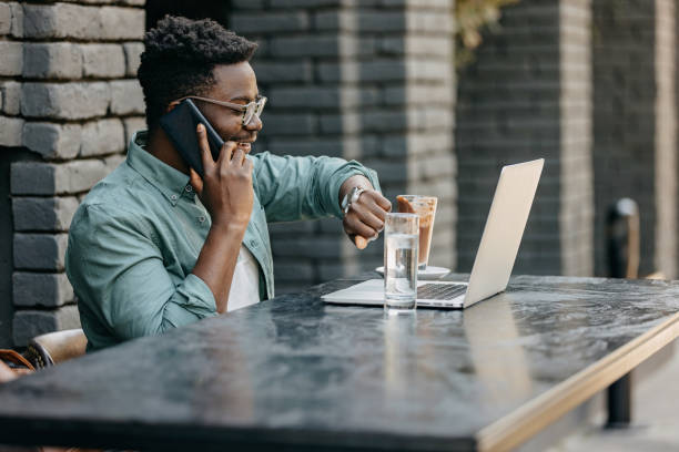istock Just chilling and working outdoor 1396411728