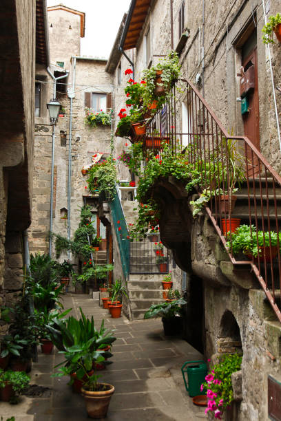 istock Vitorchiano, borgo medievale e vicoli. Viterbo Lazio 1396420481