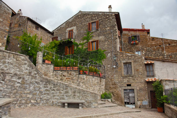 istock Vitorchiano, borgo medievale e vicoli. Viterbo Lazio 1396420548