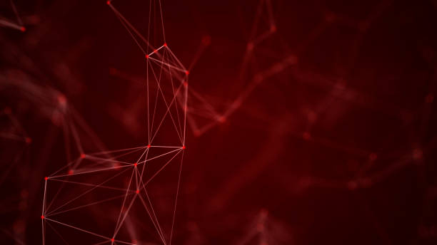 istock Science background. Abstract digital background plexus of dots and lines. Big data visualization. Network connection structure. 1396421000