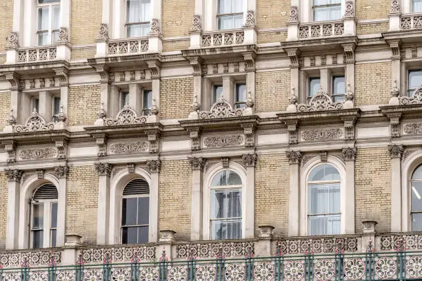 Photo of Architectural detail of a historical building in London