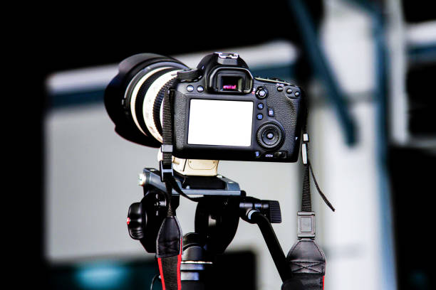 istock White screen rear view of camera 1396423112