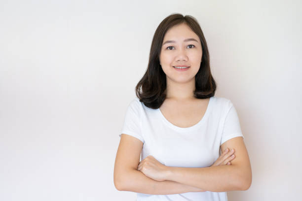 istock Asian woman smiling. 1396427460