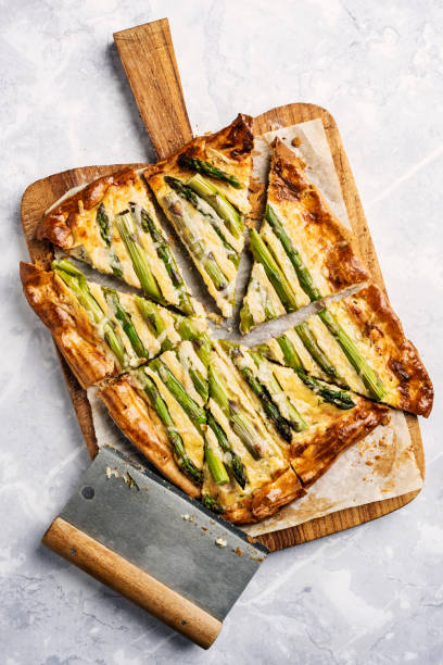 istock Asparagus and Cheese Galette 1396427782