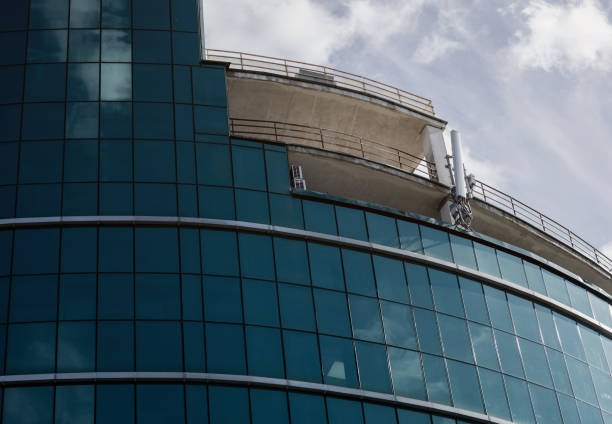 istock facade of a modern business building 1396432929