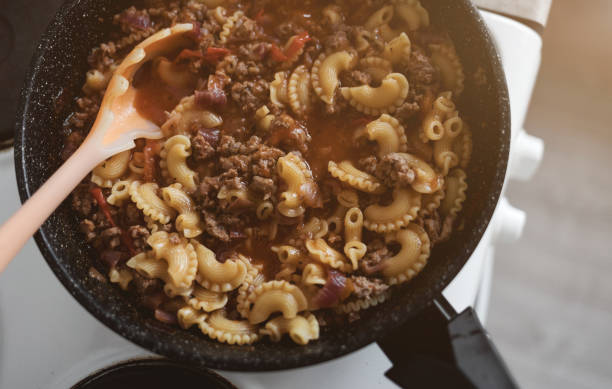 istock pasta with minced meat baked 1396432974