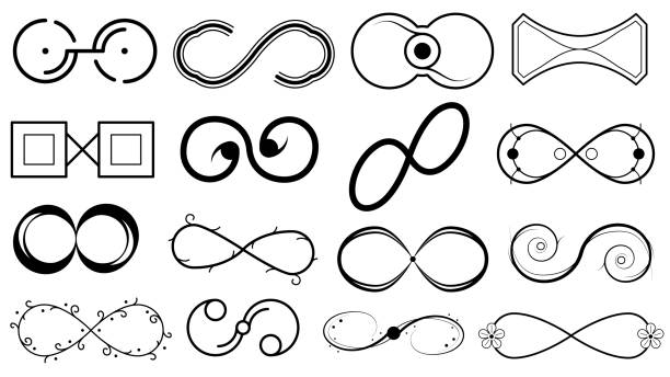 Outline Romatic Infinity 5,000+ Infinity Tattoo Stock Illustrations, Royalty-Free Vector ...