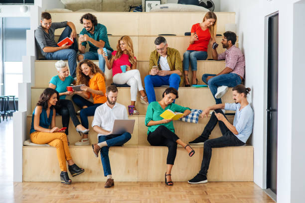 istock Business people with digital devices 1396434716