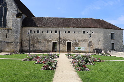 The former Cordeliers convent, view from the outside, town of Chateauroux, department of Indre, France