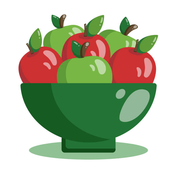 110 Cartoon Of A Fruit Basket Illustrations & Clip Art - iStock