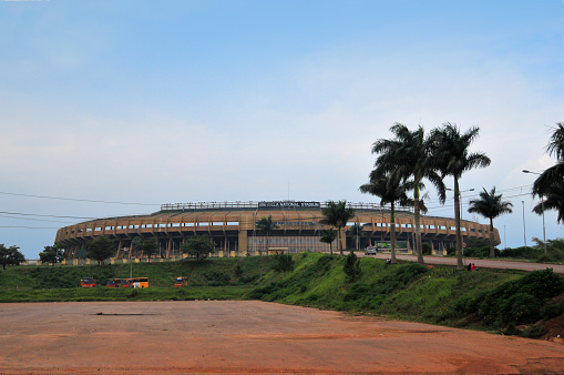 Green Football Stadium field