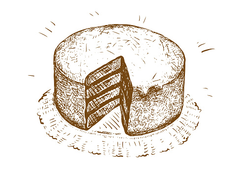 Chocolate Cake Drawing