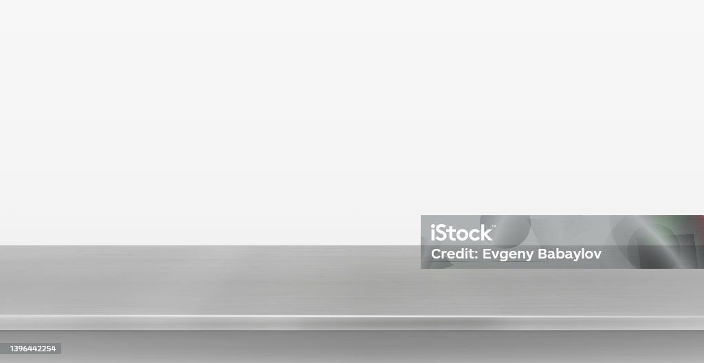Iron Table Texture Metal Kitchen Countertop Iron Texture Large Table On A White Background ...