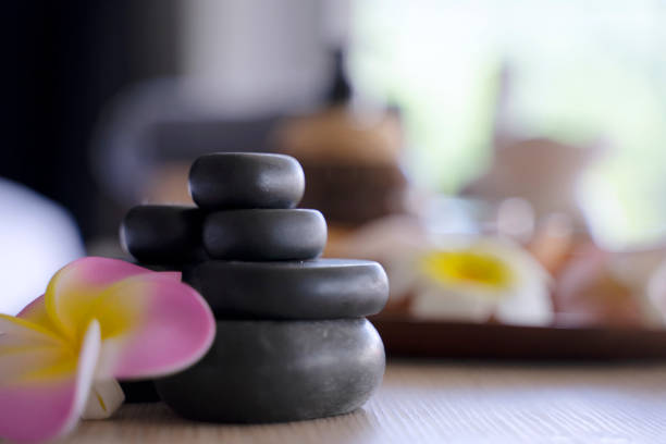 Employee are working at spa and resort hotel. Lifestyle and travel concept.