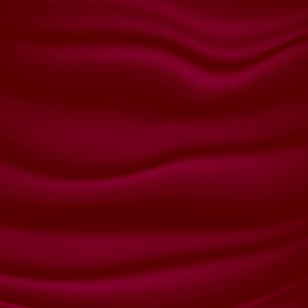 атласная мягкая ткань, рисунок из бархатного материала, иллюстрация красной ткани. - silk textile red backgrounds stock illustrations