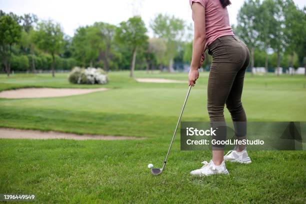 Putting Stock Photo - Download Image Now - Golf Club, 20-24 Years, 20-29 Years