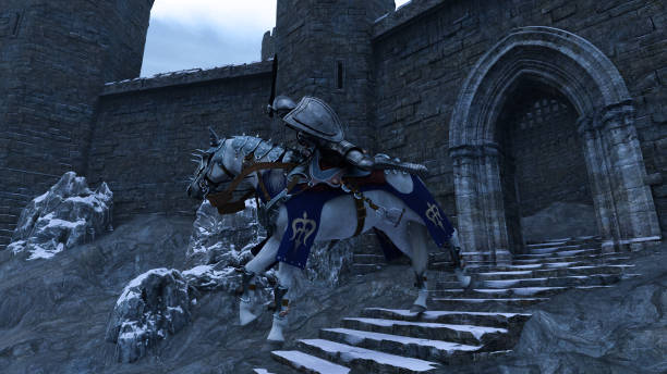 istock Knights on a horse 1396449696