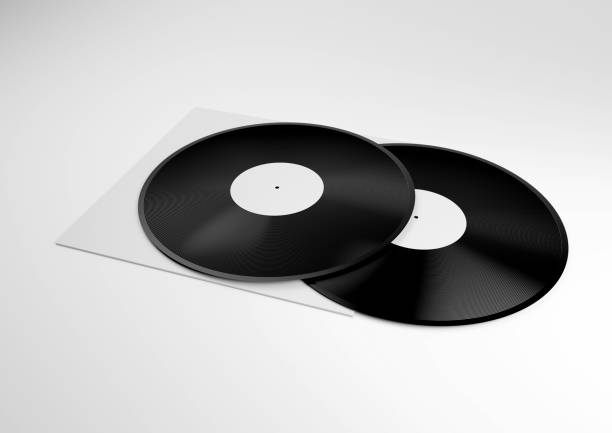 istock Mockup of a vinyl and cover box 3d render illustration 1396450652