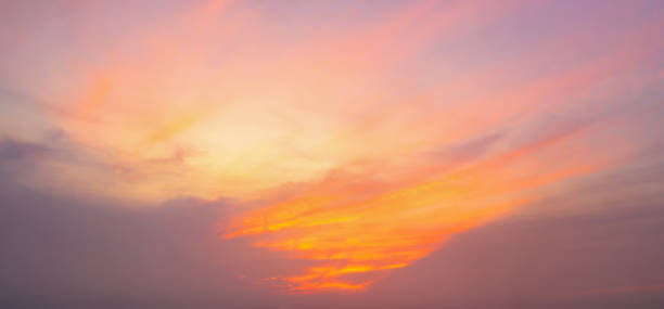 istock Sunset sky. Abstract nature background. Dramatic blue with orange colorful clouds in twilight time. 1396454067