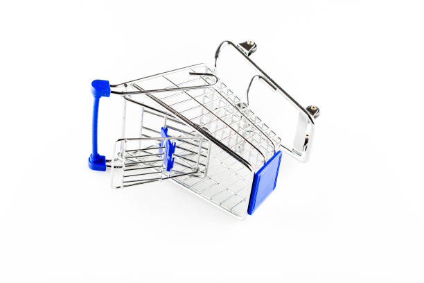 istock Overturned shopping cart 1396456844