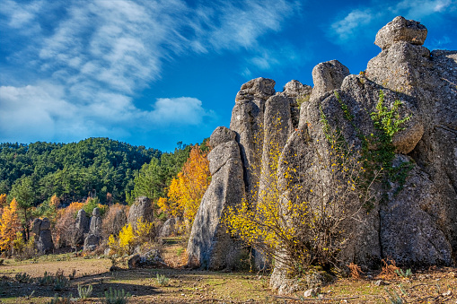 Adam Kayalar (Man Rocks), Ballıbucak Village, Manavgat, Antalya, Turkey